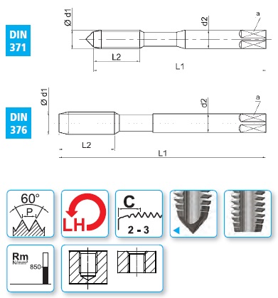 Метчик E20M8LH-T